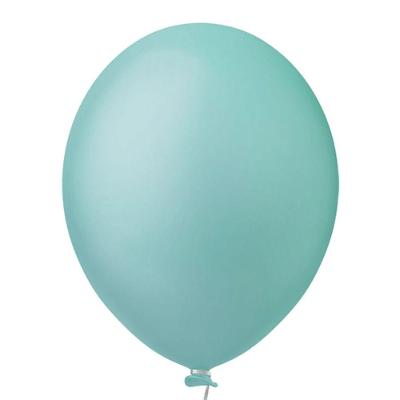 Balão Látex Verde água Candy - 9 Polegadas - 50 Unidades