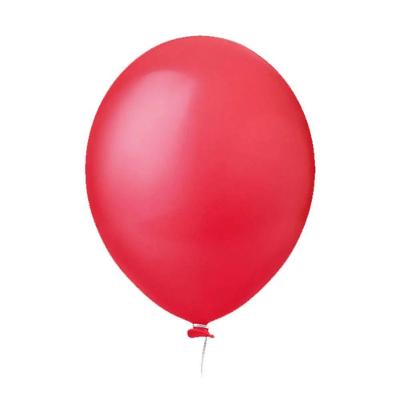 Balão De Látex Vermelho Liso - 5 Polegadas - 50 Unidades