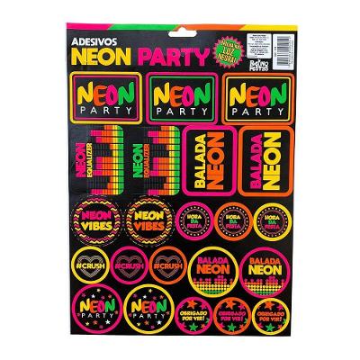Adesivos Neon - 22 Unidades