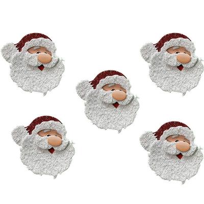Aplique Para Lembrancinha Papai Noel - 5 Unidades