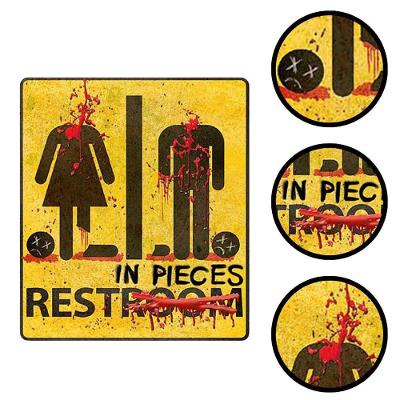 Adesivo Parede De Banheiro Rest In Pieces Halloween
