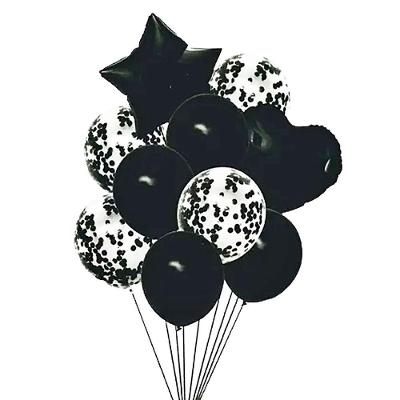 Kit Buquê Balões Preto - 10 Unidades