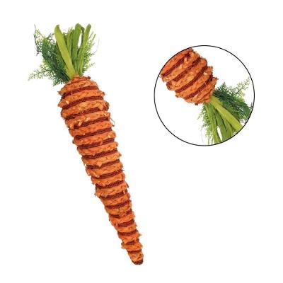 Enfeite Decorativo De Páscoa Cenoura Listrada - 57cm