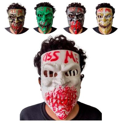 Máscara Do The Purge Uma Noite De Crime Cor Verde
