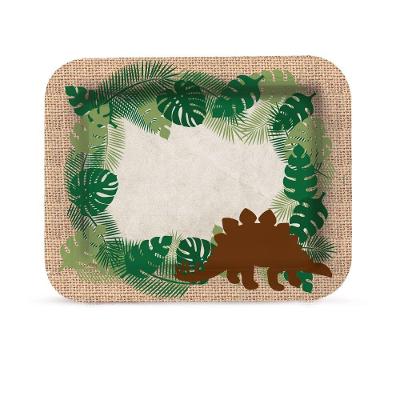 Bandeja Laminada Mundo Dos Dinossauros R5 - 40cm X 34cm