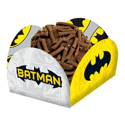 Porta Forminha 4 Pétalas Batman - 40 Unidades