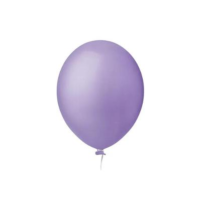 Balão De Látex Liso Lilás 8 Polegadas - 50 Unidades