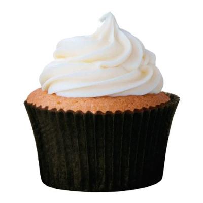 Forminha Para Cupcake Preto - 45 Unidades