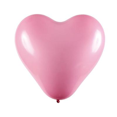 Balão Coração Rosa 12 Polegadas - 25 Unidades