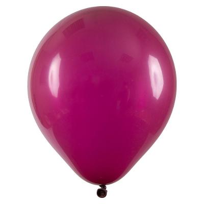 Balão De Látex Vinho - 9 Polegadas - 50 Unidades