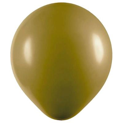Balão De Látex Verde Oliva - 16 Polegadas - 12 Unidades