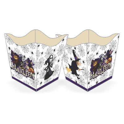 Cachepot De Papel Halloween Monstros - 10 Unidades