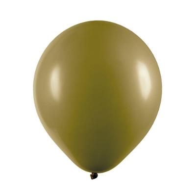 Balão De Látex Verde Oliva - 7 Polegadas - 50 Unidades