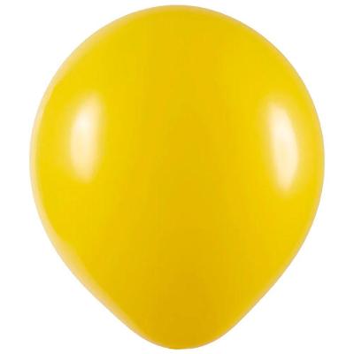 Balão De Látex Amarelo - 16 Polegadas - 12 Unidades