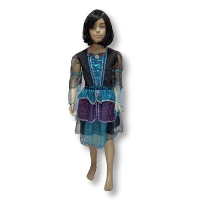 Fantasia Halloween Infantil Bruxinha Melissandre Vestido Tamanho M