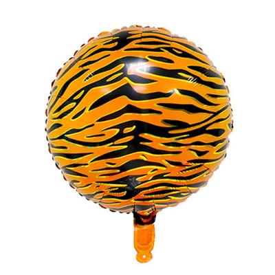 Balão Metalizado Safari Tigre - 18 Polegadas