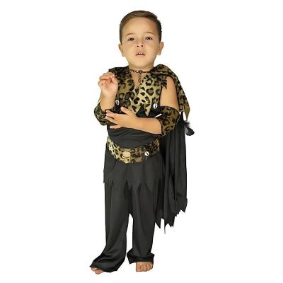 Fantasia Halloween Infantil Bruxinho Com Acessórios Tamanho P