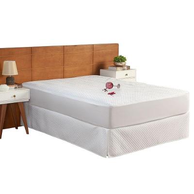 Protetor De Colchão Matelado Impermeável Queen 1 Peça 100% Poliéster - Branco