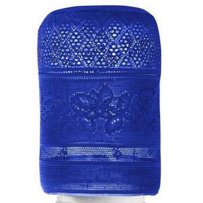 Capa De Galão De Agua Interlar Em Renda Retro 20 Litros Azul