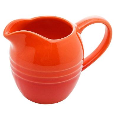 Cremeira De Cerâmica Retrô Laranja 12,5x8x9cm 28882 Wolff