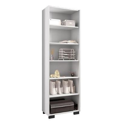 Livreiro 5 Prateleiras Office Branco