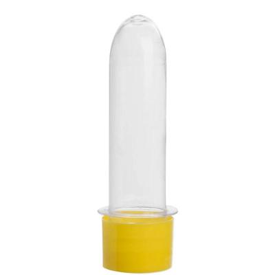Tubete Para Lembrancinha Amarelo 13cm - 10 Unidades