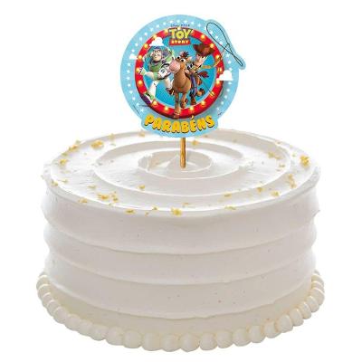 Topo De Bolo Toy Story Parabéns
