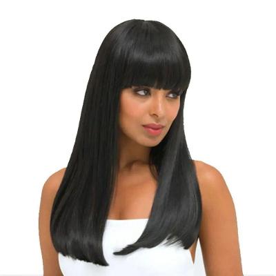 Peruca Longa Lisa Preta
