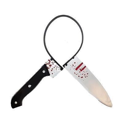 Tiara Halloween Faca Com Sangue - 1 Unidade