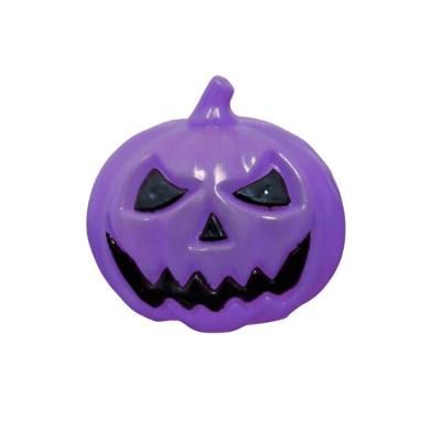 Decoração Halloween Grande Abóbora Terror Cor Roxo