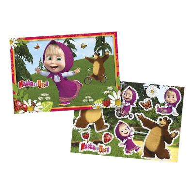 Kit Decorativo Masha E O Urso - 11 Itens