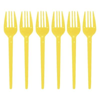 Garfinho Descartável Amarelo Para Festas - 50 Unidades