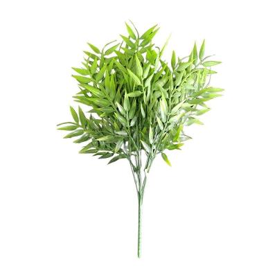 Flor Artificial Buquê Capim Com 5 Galhos - 30cm