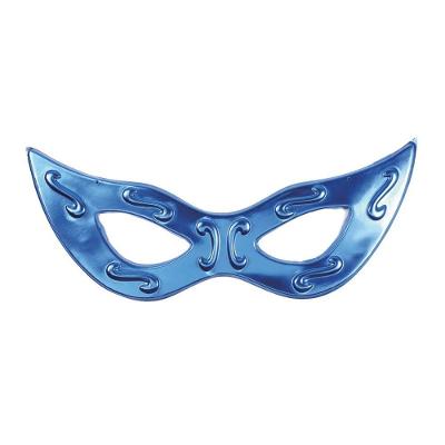 Máscara Decorativa Grande Festa Carnaval - 1 Unidade Cor Azul