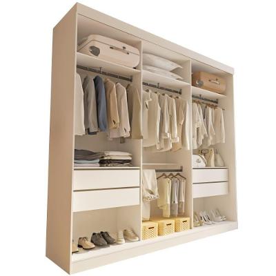 Closet Paris Com 4 Gavetas Minastex Branco