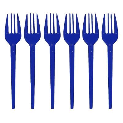 Garfinho Descartável Azul Escuro Para Festas - 50 Unidades