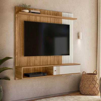 Painel Suspenso Para Tv 55 Pol 136 Cm 8650 Nature Off White Plla Nature Off White
