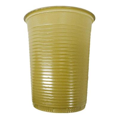 Copo Descartável Dourado De Festa - 200ml - 50 Unidades