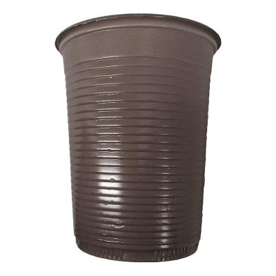 Copo Descartável Marrom De Festa - 200ml - 50 Unidades