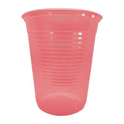 Copo Descartável Vermelho Neon - 200ml - 50 Unidades