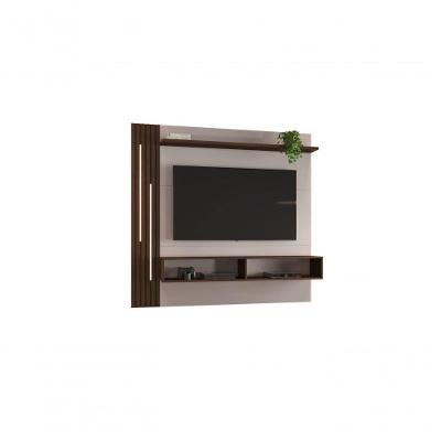 Painel Para Tv Até 65 Polegadas Agrado Candian - Jcm Movelaria Off White-café