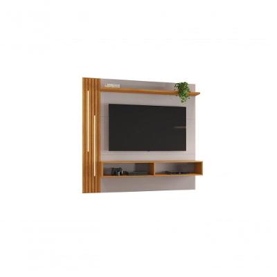 Painel Para Tv Até 65 Polegadas Agrado Candian - Jcm Movelaria Off White-cinamomo