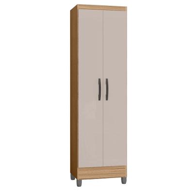 Armário Multiuso 52cm 2 Portas Muniz P11 Damasco/off White - Mpozenato