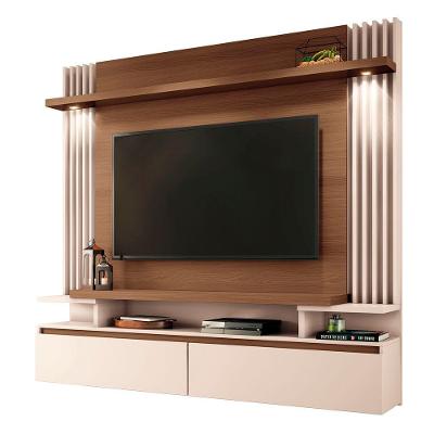 Painel Tv 55 181cm Bancada Suspensa Khosmos H01 Off-castanho - Mpozenato