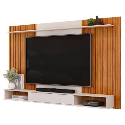 Painel Tv 70 215cm Bancada Suspensa Ethan D04 Freijó-off - Mpozenato