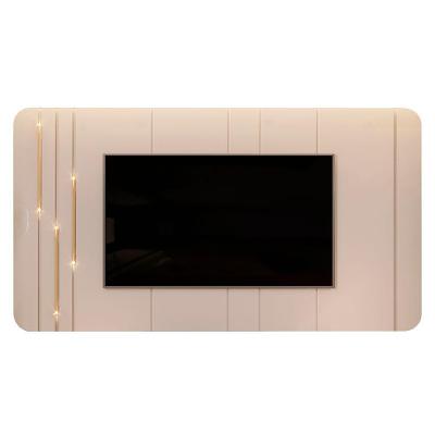 Painel Para Tv Suspenso 75 240cm Celi D04 Off White - Mpozenato