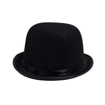 Chapéu Coquinho Preto De Feltro