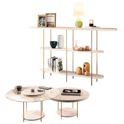 Aparador De Sala E Mesas De Centro Vetta H01 Off White - Mpozenato
