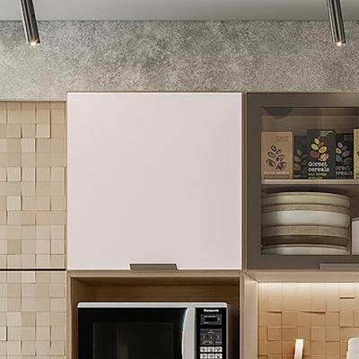 Armario Aereo 1 Porta 58 Cm 12541 Etti Carvalho Oak Off White Pln