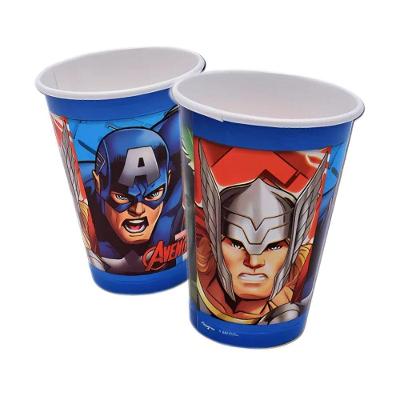 Copo De Papel Avengers Vingadores 180ml - 8 Unidades